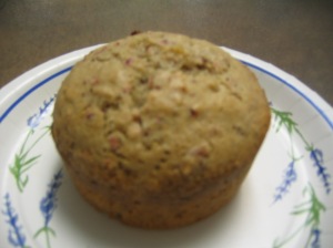 cranberry pineapple muffin