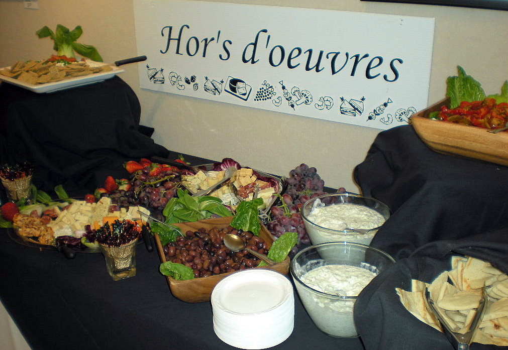 Appetizers: Smoked salmon was firm and just a little fishy. Loved the sliced hot cherry peppers and herbed goat cheese.