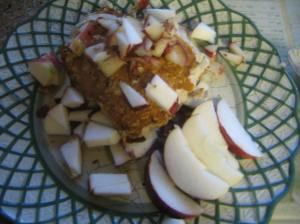 Protein Pancake with Apple