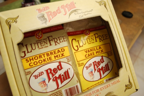 Bob's Red Mill Gluten Free Vanilla Cake and GF Shortbread Cookie Mix
